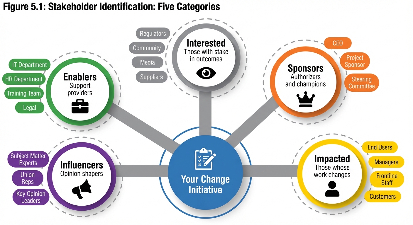 Figure 5.1: Stakeholder Identification - Five Categories