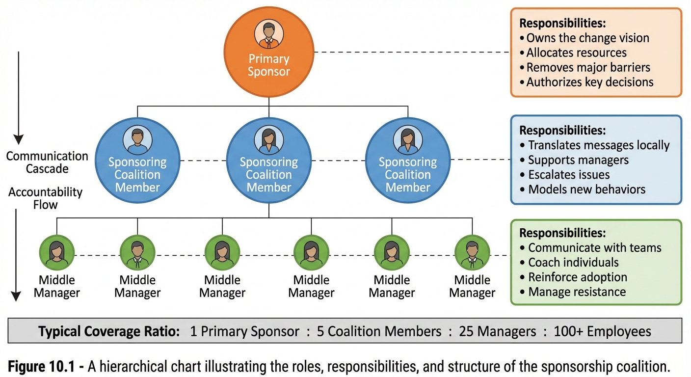 Figure 10.1: Sponsorship Roles and Responsibilities Matrix
